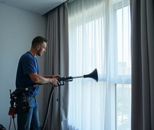 Professional drapes cleaning process tools Matty Curtain Cleaning constitution-hill-nsw
