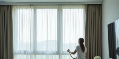Delicate sheer drape cleaning constitution-hill-nsw Matty Curtain Cleaning