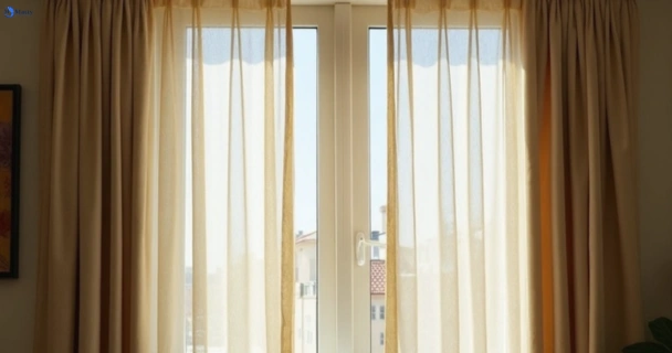 Dull dusty drapes in constitution-hill-nsw before professional cleaning